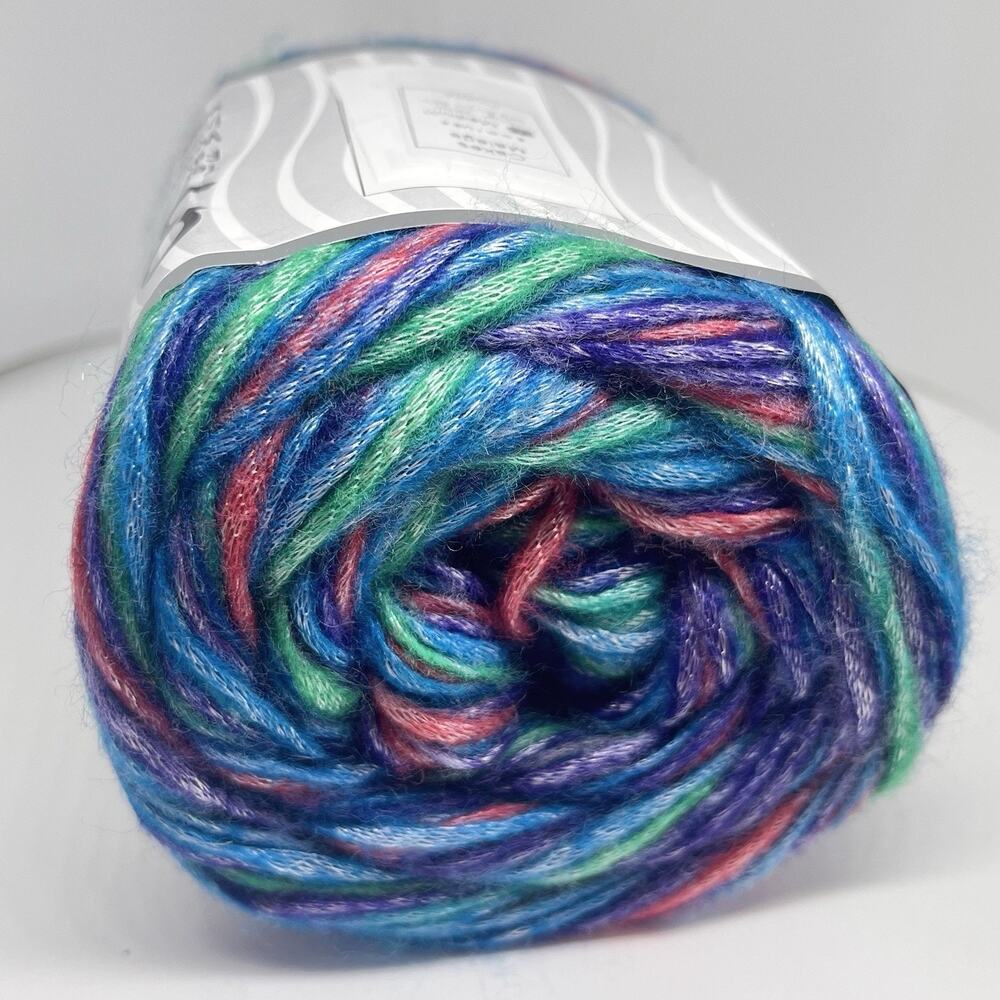 ICE Yarns Cakes Malaga Yarn, Blue Pink Green Purple